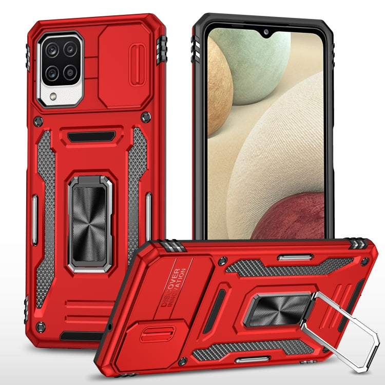 Armor PC + TPU Camera Shield Phone Case, For Samsung Galaxy A12 5G/4G / M12 / F12, For Xiaomi 12 Pro, For Samsung Galaxy A32 5G, For Samsung Galaxy A52 5G/4G