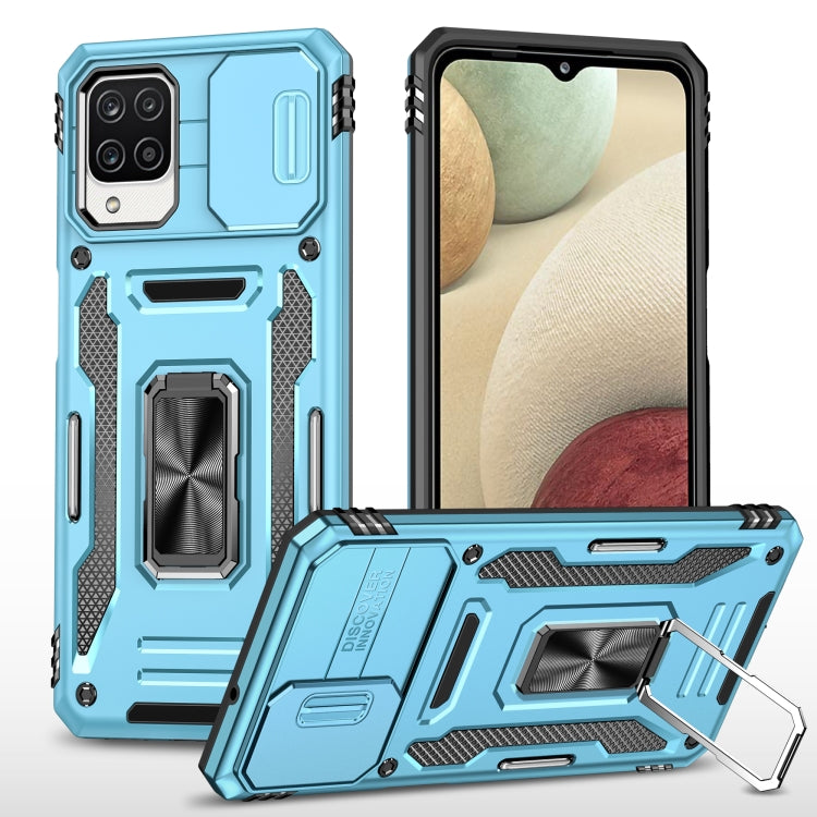 Armor PC + TPU Camera Shield Phone Case, For Samsung Galaxy A12 5G/4G / M12 / F12, For Xiaomi 12 Pro, For Samsung Galaxy A32 5G, For Samsung Galaxy A52 5G/4G