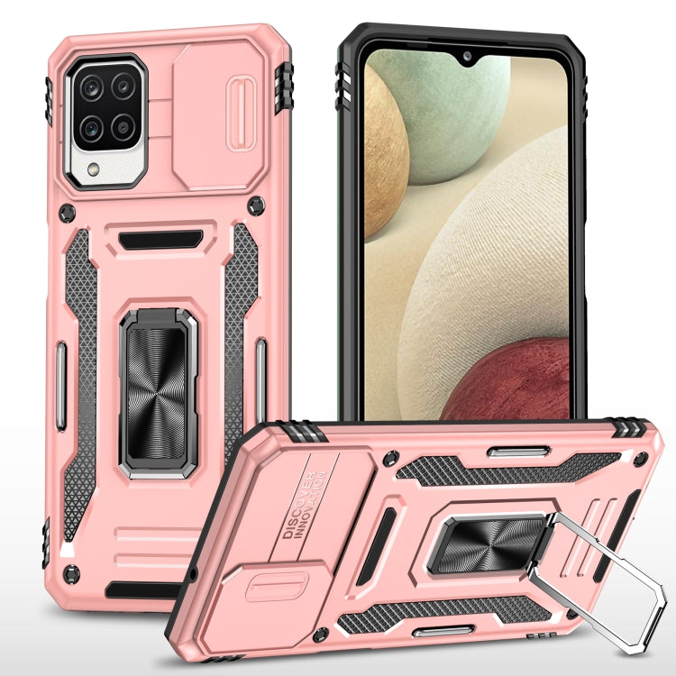 Armor PC + TPU Camera Shield Phone Case, For Samsung Galaxy A12 5G/4G / M12 / F12, For Xiaomi 12 Pro, For Samsung Galaxy A32 5G, For Samsung Galaxy A52 5G/4G