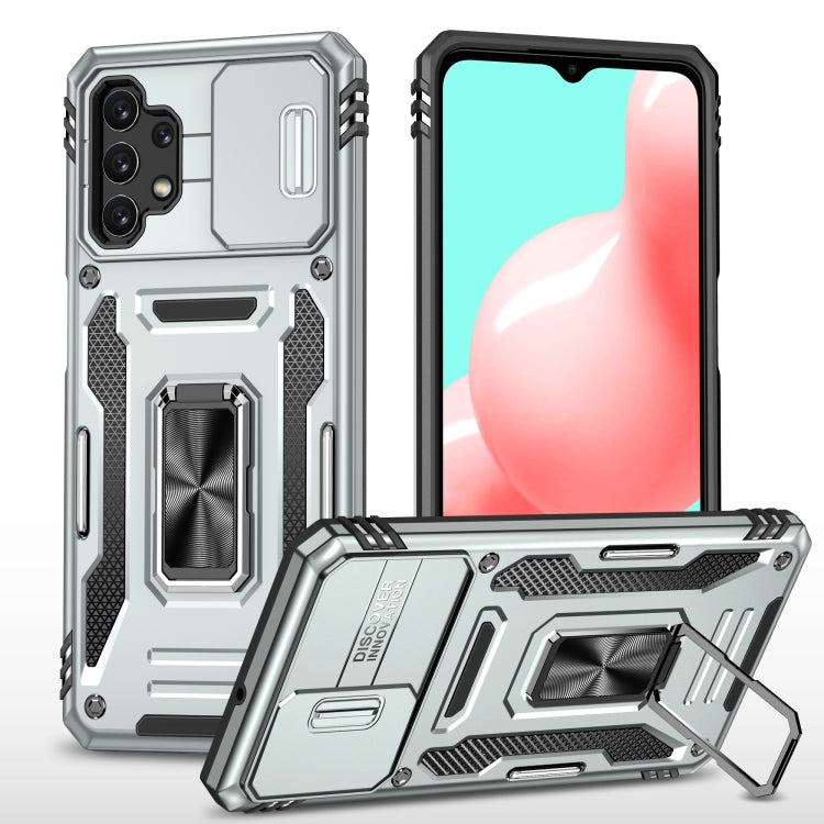 Armor PC + TPU Camera Shield Phone Case, For Samsung Galaxy A12 5G/4G / M12 / F12, For Xiaomi 12 Pro, For Samsung Galaxy A32 5G, For Samsung Galaxy A52 5G/4G