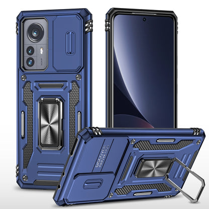 Armor PC + TPU Camera Shield Phone Case, For Samsung Galaxy A12 5G/4G / M12 / F12, For Xiaomi 12 Pro, For Samsung Galaxy A32 5G, For Samsung Galaxy A52 5G/4G
