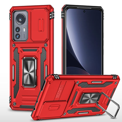 Armor PC + TPU Camera Shield Phone Case, For Samsung Galaxy A12 5G/4G / M12 / F12, For Xiaomi 12 Pro, For Samsung Galaxy A32 5G, For Samsung Galaxy A52 5G/4G