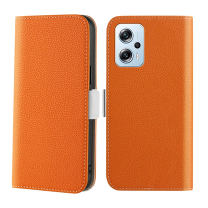 Candy Color Litchi Texture Leather Phone Case, For Xiaomi Poco X4 GT 5G