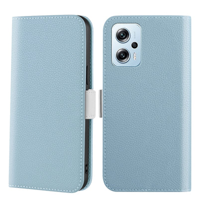 Candy Color Litchi Texture Leather Phone Case, For Xiaomi Poco X4 GT 5G