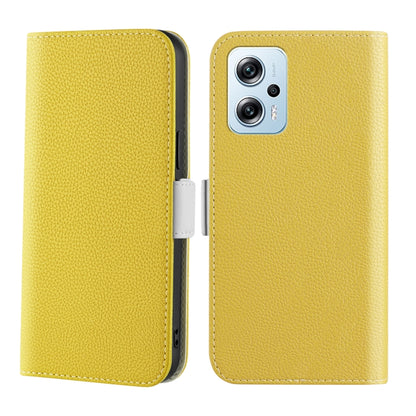 Candy Color Litchi Texture Leather Phone Case, For Xiaomi Poco X4 GT 5G