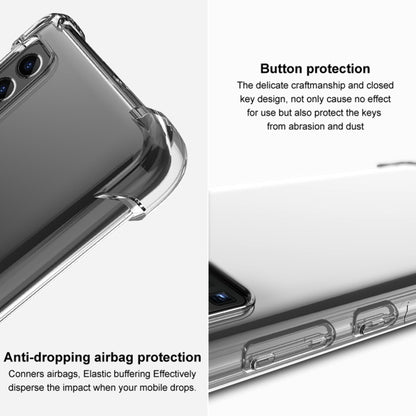 IMAK All-inclusive Shockproof Airbag TPU Protective Case, with Screen Protector, For Huawei nova 6 SE / P40 Lite, For LG V60 ThinQ 5G, For OnePlus 8, For Galaxy A71, For Galaxy Note10 Lite / A81, For Galaxy S20+ 5G, For Sony Xperia 10 II