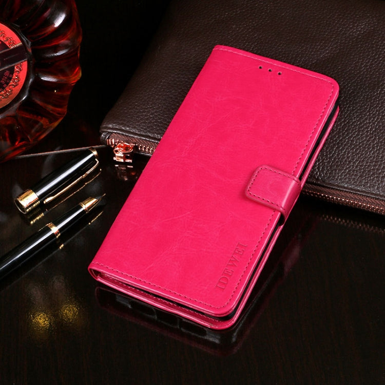 idewei Crazy Horse Texture Horizontal Flip Leather Case with Holder & Card Slots & Wallet, For Infinix Smart 3 Plus, For OPPO Realme 5i, For Galaxy S10e