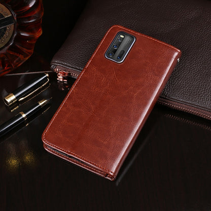 idewei Crazy Horse Texture Horizontal Flip Leather Case with Holder & Card Slots & Wallet, For Vivo IQOO 3, For Xiaomi Black Shark 3, For Huawei P40 Lite E
