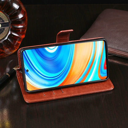 idewei Crazy Horse Texture Horizontal Flip Leather Case with Holder & Card Slots & Wallet, For Xiaomi Redmi Note 9 Pro, For Xiaomi Redmi Note 9 Pro Max, For Galaxy A11