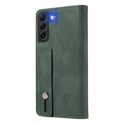 Wristband Magnetic Leather Phone Case, For Samsung Galaxy S21+ 5G, For Samsung Galaxy S21 Ultra 5G, For Samsung Galaxy S22 5G, For Samsung Galaxy S22+ 5G