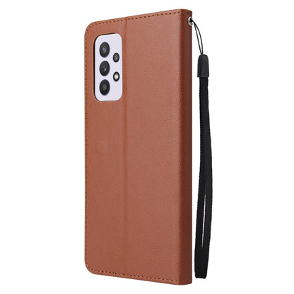 3 Card Slots Multifunctional Leather Phone Case, For Samsung Galaxy A33 5G, For Samsung Galaxy A53 5G, For Samsung Galaxy A73 5G