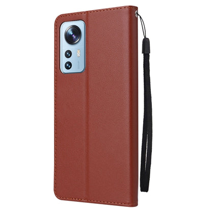 3 Card Slots Multifunctional Leather Phone Case, For Xiaomi 12 Lite, For Xiaomi 12S Ultra