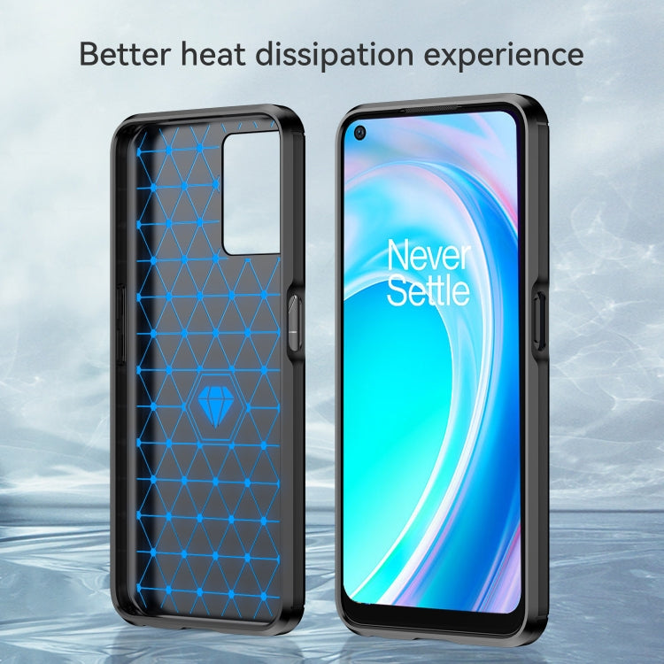 Brushed Texture Carbon Fiber TPU Phone Case, For OnePlus Nord CE 2 Lite 5G, For OnePlus Nord CE 2 5G, For OnePlus Ace Racing, For OnePlus Nord 2T