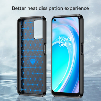 Brushed Texture Carbon Fiber TPU Phone Case, For OnePlus Nord CE 2 Lite 5G, For OnePlus Nord CE 2 5G, For OnePlus Ace Racing, For OnePlus Nord 2T