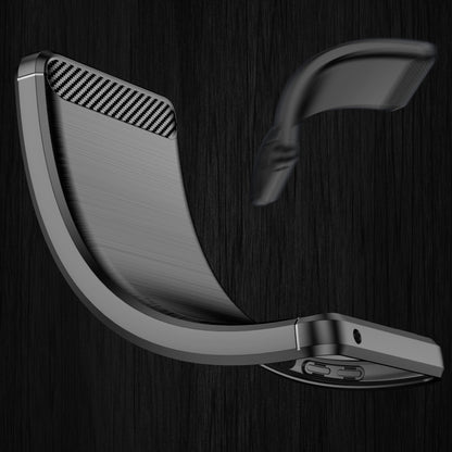 Brushed Texture Carbon Fiber TPU Phone Case, For OnePlus Nord CE 2 Lite 5G, For OnePlus Nord CE 2 5G, For OnePlus Ace Racing, For OnePlus Nord 2T
