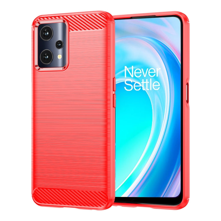 Brushed Texture Carbon Fiber TPU Phone Case, For OnePlus Nord CE 2 Lite 5G, For OnePlus Nord CE 2 5G, For OnePlus Ace Racing, For OnePlus Nord 2T