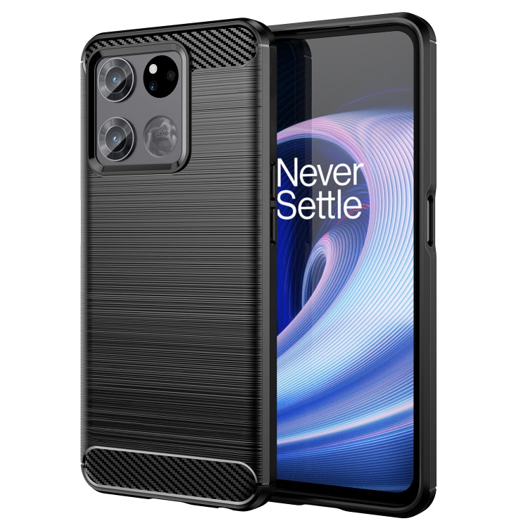 Brushed Texture Carbon Fiber TPU Phone Case, For OnePlus Nord CE 2 Lite 5G, For OnePlus Nord CE 2 5G, For OnePlus Ace Racing, For OnePlus Nord 2T