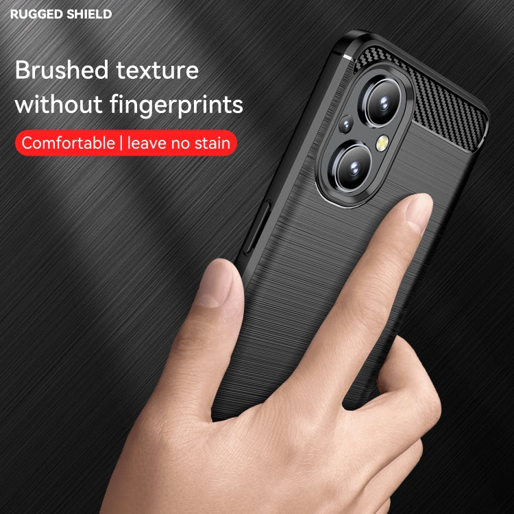 Brushed Texture Carbon Fiber TPU Phone Case, For OPPO F21 Pro 5G, For OPPO Reno7 Lite, For OPPO Reno8 Lite, For OPPO A36, For OPPO A96, For OPPO K10, For OPPO Find X5, For OPPO Find X5 Pro