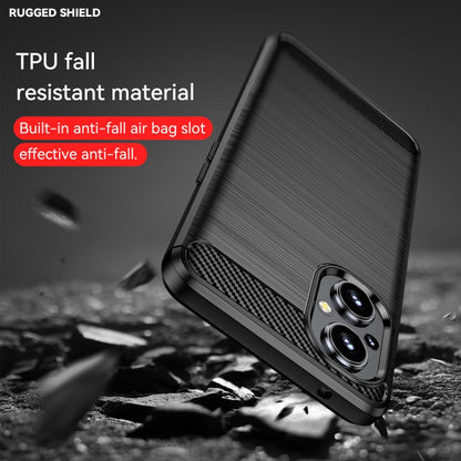 Brushed Texture Carbon Fiber TPU Phone Case, For OPPO F21 Pro 5G, For OPPO Reno7 Lite, For OPPO Reno8 Lite, For OPPO A36, For OPPO A96, For OPPO K10, For OPPO Find X5, For OPPO Find X5 Pro