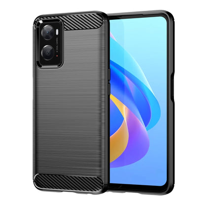 Brushed Texture Carbon Fiber TPU Phone Case, For OPPO F21 Pro 5G, For OPPO Reno7 Lite, For OPPO Reno8 Lite, For OPPO A36, For OPPO A96, For OPPO K10, For OPPO Find X5, For OPPO Find X5 Pro