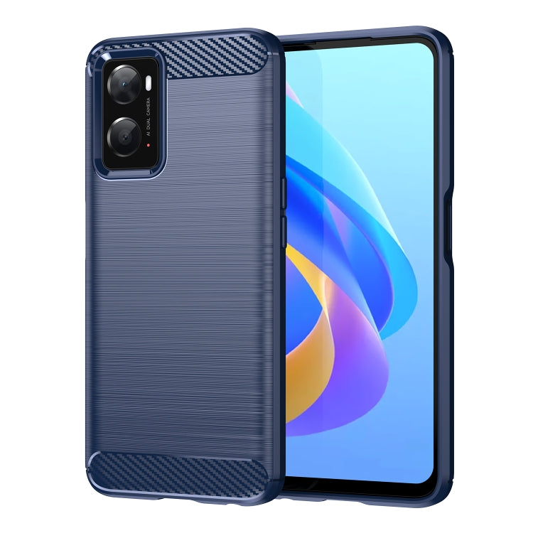 Brushed Texture Carbon Fiber TPU Phone Case, For OPPO F21 Pro 5G, For OPPO Reno7 Lite, For OPPO Reno8 Lite, For OPPO A36, For OPPO A96, For OPPO K10, For OPPO Find X5, For OPPO Find X5 Pro