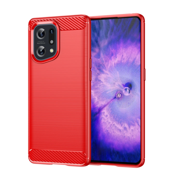 Brushed Texture Carbon Fiber TPU Phone Case, For OPPO F21 Pro 5G, For OPPO Reno7 Lite, For OPPO Reno8 Lite, For OPPO A36, For OPPO A96, For OPPO K10, For OPPO Find X5, For OPPO Find X5 Pro