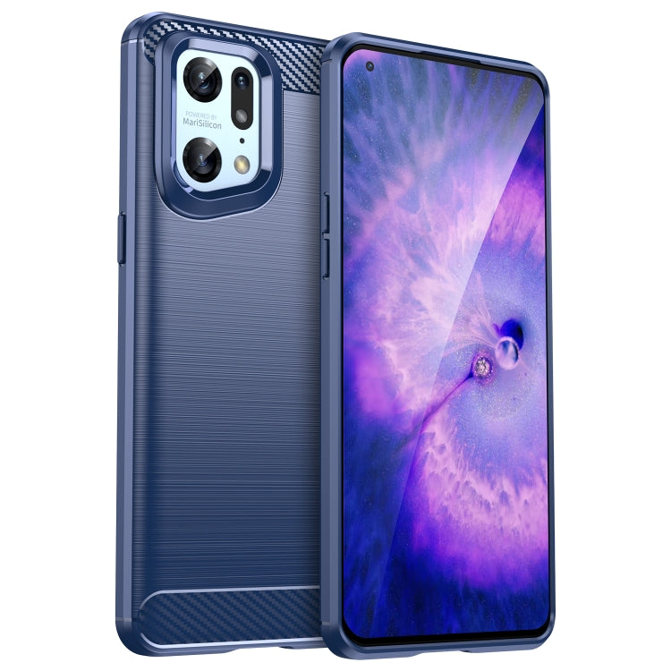 Brushed Texture Carbon Fiber TPU Phone Case, For OPPO F21 Pro 5G, For OPPO Reno7 Lite, For OPPO Reno8 Lite, For OPPO A36, For OPPO A96, For OPPO K10, For OPPO Find X5, For OPPO Find X5 Pro