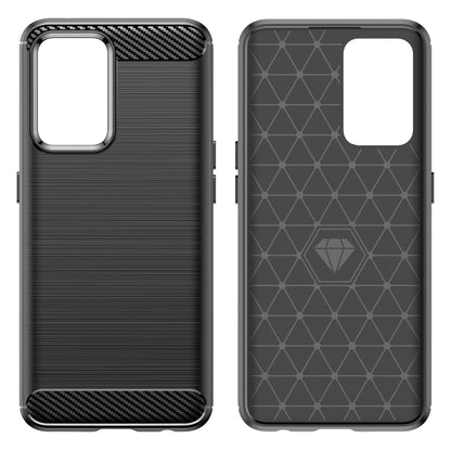 Brushed Texture Carbon Fiber TPU Phone Case, For OPPO Find X5 Lite, For OPPO Reno7 5G, For OPPO F21 Pro 4G, For OPPO Reno7 4G, For OPPO A57 4G, For OPPO A57 5G, For OPPO A77 5G