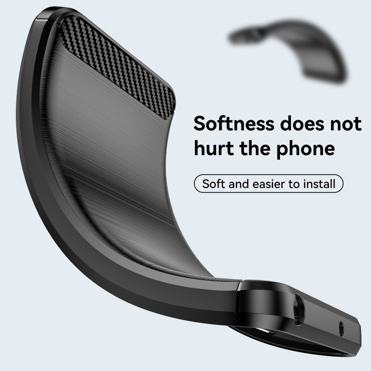 Brushed Texture Carbon Fiber TPU Phone Case, For OPPO Find X5 Lite, For OPPO Reno7 5G, For OPPO F21 Pro 4G, For OPPO Reno7 4G, For OPPO A57 4G, For OPPO A57 5G, For OPPO A77 5G
