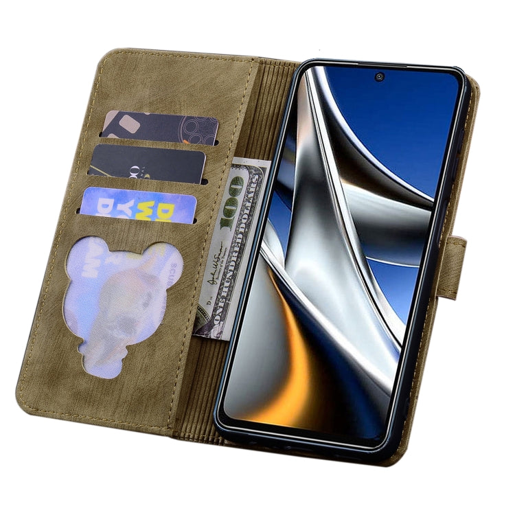 Cartoon Sakura Cat Embossed Leather Phone Case, For Xiaomi 12 Pro / 12S Pro, For Xiaomi 12 / 12S / 12X, For Xiaomi Redmi Note 11 / Note 11S Global