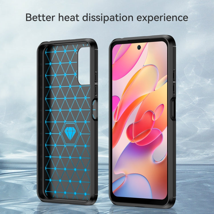Brushed Texture Carbon Fiber TPU Phone Case, For Xiaomi Poco M3 Pro 5G, For Xiaomi Poco X3 GT, For Xiaomi Poco X4 NFC 5G, For Xiaomi Poco M4 Pro 5G, For Xiaomi Poco F4, For Xiaomi Poco X4 Pro 5G, For Xiaomi Poco M4 Pro