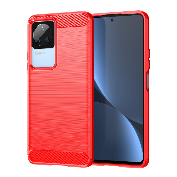 Brushed Texture Carbon Fiber TPU Phone Case, For Xiaomi Poco M3 Pro 5G, For Xiaomi Poco X3 GT, For Xiaomi Poco X4 NFC 5G, For Xiaomi Poco M4 Pro 5G, For Xiaomi Poco F4, For Xiaomi Poco X4 Pro 5G, For Xiaomi Poco M4 Pro