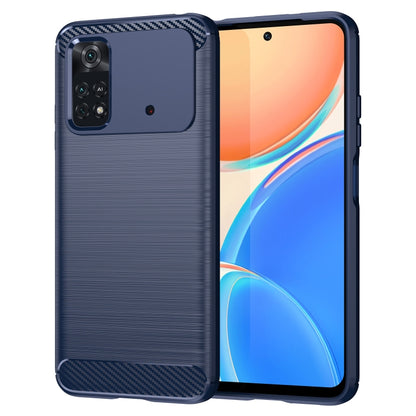 Brushed Texture Carbon Fiber TPU Phone Case, For Xiaomi Poco M3 Pro 5G, For Xiaomi Poco X3 GT, For Xiaomi Poco X4 NFC 5G, For Xiaomi Poco M4 Pro 5G, For Xiaomi Poco F4, For Xiaomi Poco X4 Pro 5G, For Xiaomi Poco M4 Pro