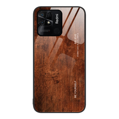 Wood Grain Glass Protective Case, For Xiaomi Redmi 10C, For Xiaomi Redmi K40S, For Xiaomi Redmi K50 Pro, For Xiaomi Redmi K50