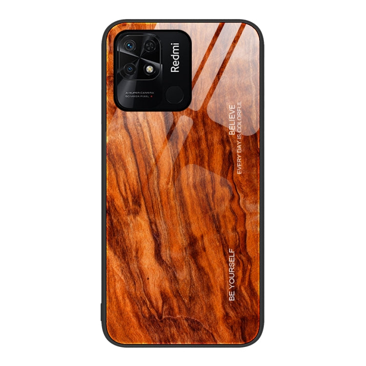 Wood Grain Glass Protective Case, For Xiaomi Redmi 10C, For Xiaomi Redmi K40S, For Xiaomi Redmi K50 Pro, For Xiaomi Redmi K50