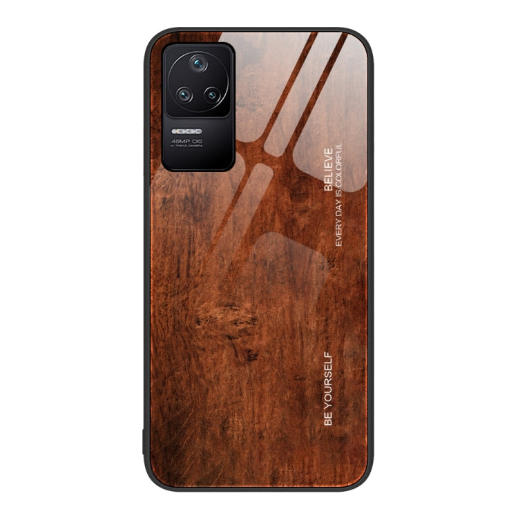 Wood Grain Glass Protective Case, For Xiaomi Redmi 10C, For Xiaomi Redmi K40S, For Xiaomi Redmi K50 Pro, For Xiaomi Redmi K50