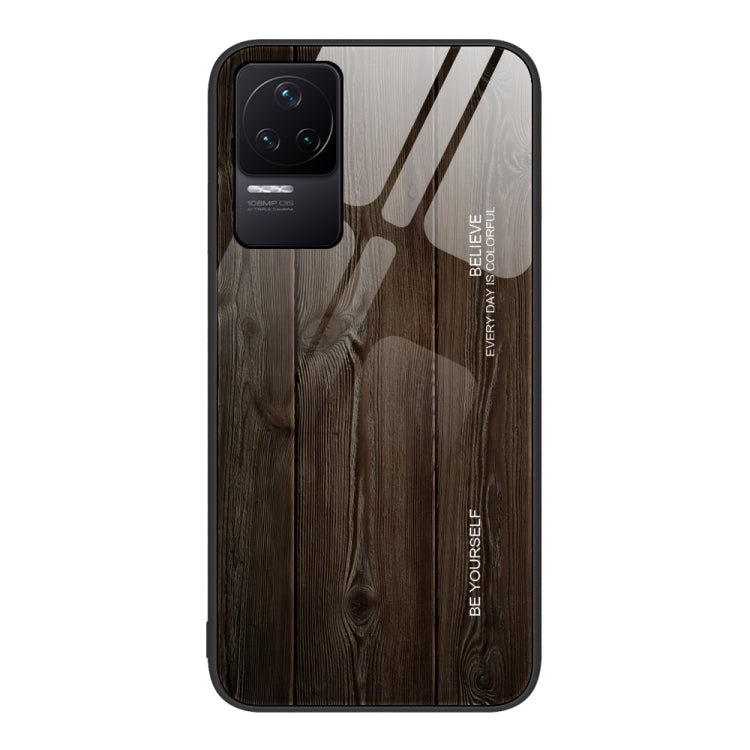 Wood Grain Glass Protective Case, For Xiaomi Redmi 10C, For Xiaomi Redmi K40S, For Xiaomi Redmi K50 Pro, For Xiaomi Redmi K50