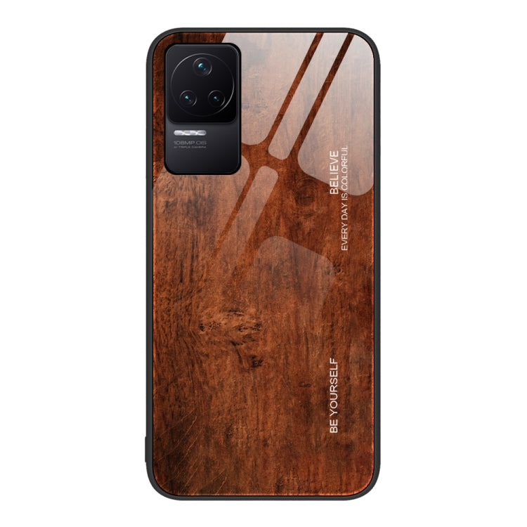 Wood Grain Glass Protective Case, For Xiaomi Redmi 10C, For Xiaomi Redmi K40S, For Xiaomi Redmi K50 Pro, For Xiaomi Redmi K50