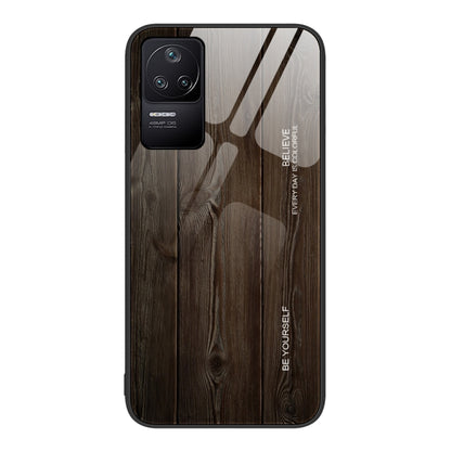 Wood Grain Glass Protective Case, For Xiaomi Redmi 10C, For Xiaomi Redmi K40S, For Xiaomi Redmi K50 Pro, For Xiaomi Redmi K50