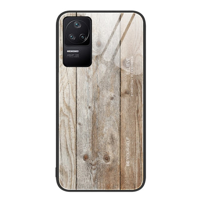 Wood Grain Glass Protective Case, For Xiaomi Redmi 10C, For Xiaomi Redmi K40S, For Xiaomi Redmi K50 Pro, For Xiaomi Redmi K50