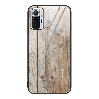 Wood Grain Glass Protective Case, For Xiaomi Redmi Note 10 Pro 4G, For Xiaomi Redmi Note 11 5G/Poco M4 Pro, For Xiaomi Redmi Note 11E, For Xiaomi Redmi Note 11T Pro
