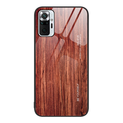 Wood Grain Glass Protective Case, For Xiaomi Redmi Note 10 Pro 4G, For Xiaomi Redmi Note 11 5G/Poco M4 Pro, For Xiaomi Redmi Note 11E, For Xiaomi Redmi Note 11T Pro