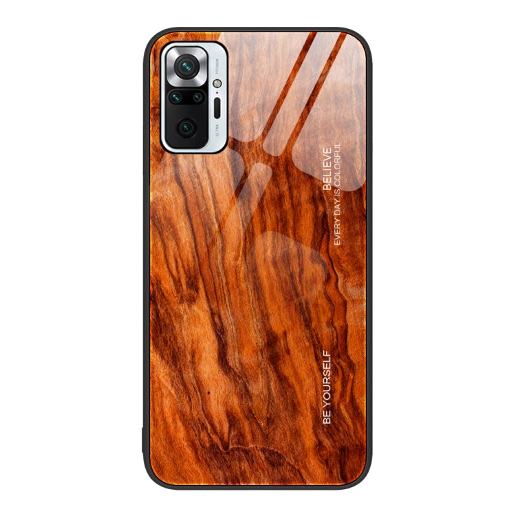 Wood Grain Glass Protective Case, For Xiaomi Redmi Note 10 Pro 4G, For Xiaomi Redmi Note 11 5G/Poco M4 Pro, For Xiaomi Redmi Note 11E, For Xiaomi Redmi Note 11T Pro