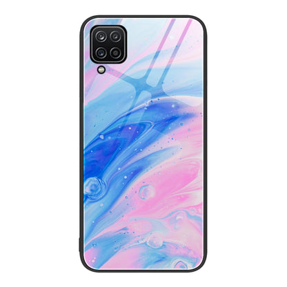 Marble Pattern Glass Protective Phone Case, For Samsung Galaxy A12 5G, For Samsung Galaxy A52, For Samsung Galaxy A53