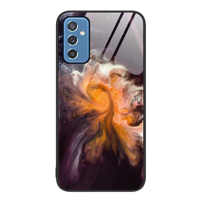 Marble Pattern Glass Protective Phone Case, For Samsung Galaxy M32, For Samsung Galaxy M52 5G, For Samsung Galaxy S21 5G