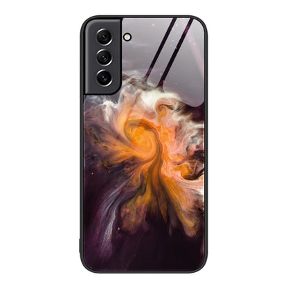 Marble Pattern Glass Protective Phone Case, For Samsung Galaxy M32, For Samsung Galaxy M52 5G, For Samsung Galaxy S21 5G