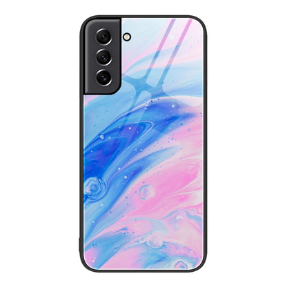Marble Pattern Glass Protective Phone Case, For Samsung Galaxy M32, For Samsung Galaxy M52 5G, For Samsung Galaxy S21 5G