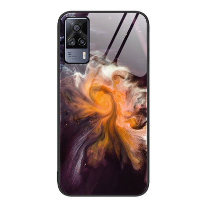 Marble Pattern Glass Protective Phone Case, For vivo S9e
