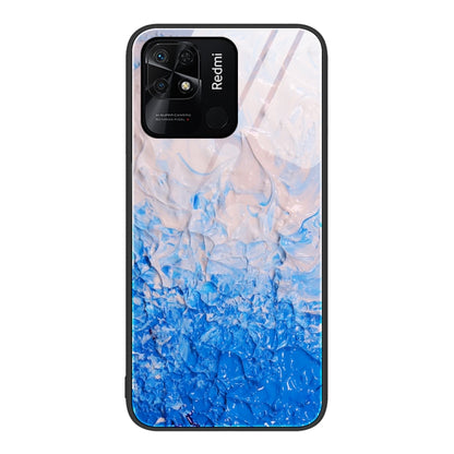 Marble Pattern Glass Protective Phone Case, For Xiaomi Redmi 10C, For Xiaomi Redmi Note 11T Pro, For Xiaomi Redmi K40s