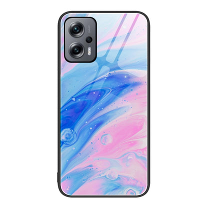 Marble Pattern Glass Protective Phone Case, For Xiaomi Redmi 10C, For Xiaomi Redmi Note 11T Pro, For Xiaomi Redmi K40s